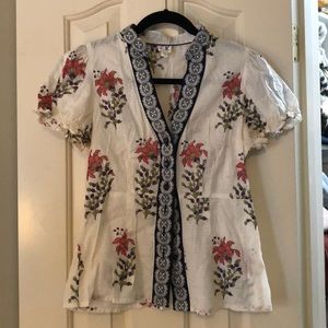 COPY - Anthropologie top Edme & Esyllte